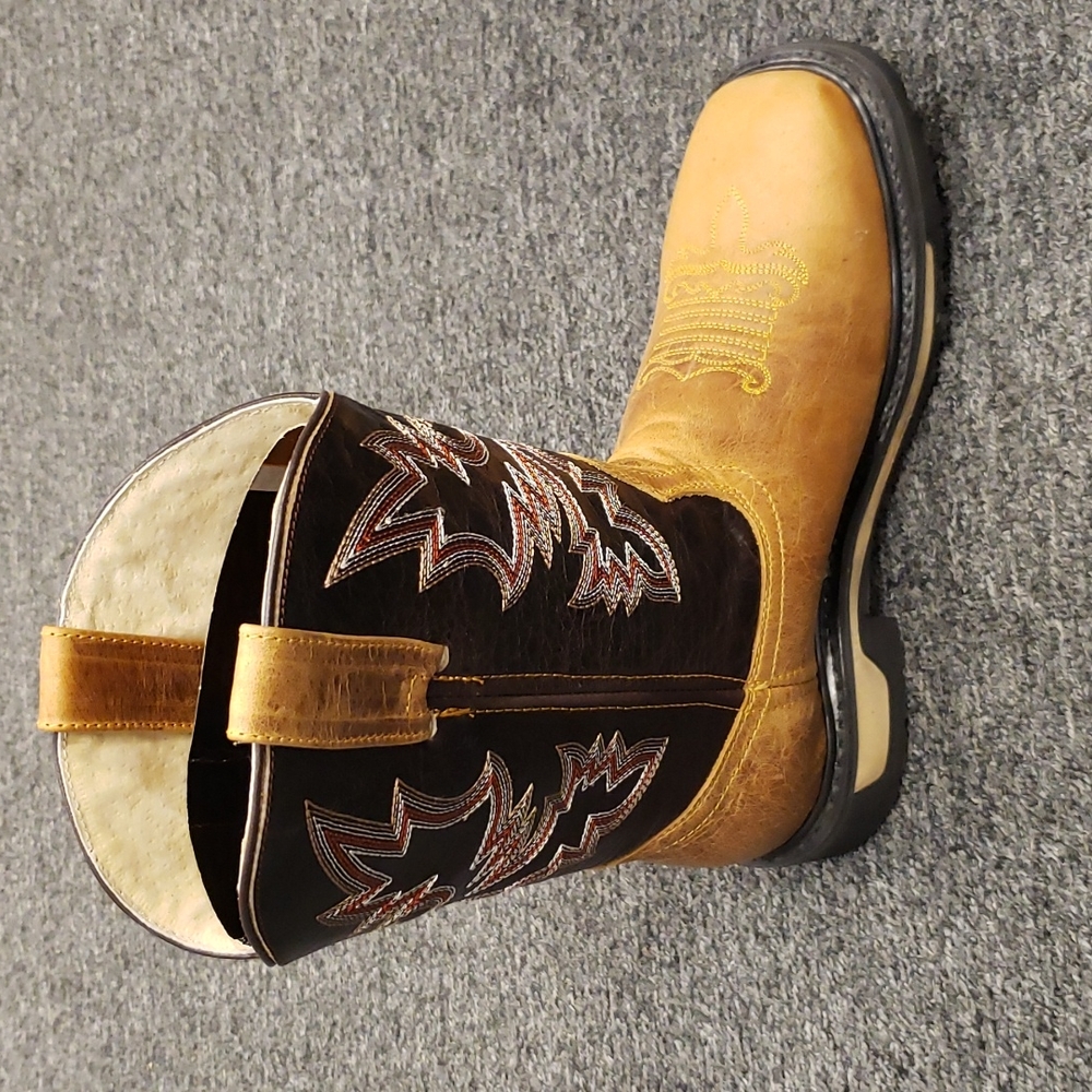 Botas de Trabajo Rodeo Piel Alazan Para Hombre 'Overwork' ARENA-41504
